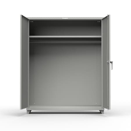 Strong Hold 14 ga. Cabinet with Electronic Lock and Card Reader 48 inW x 24 inD x 75 inH 46-243-PX-L